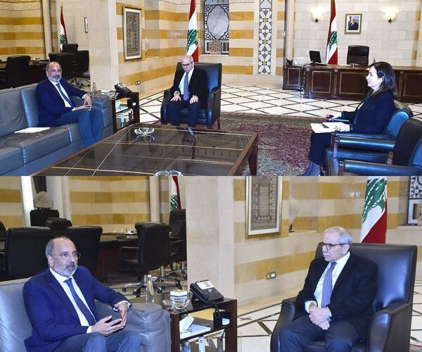الرئيس نواف سلام يبحث مع المنسق الأممي عمران ريزا سبل التنسيق بين الحكومة اللبنانية والأمم المتحدة الرئيس نواف سلام يبحث مع المنسق الأممي عمران ريزا سبل التنسيق بين الحكومة اللبنانية والأمم المتحدة