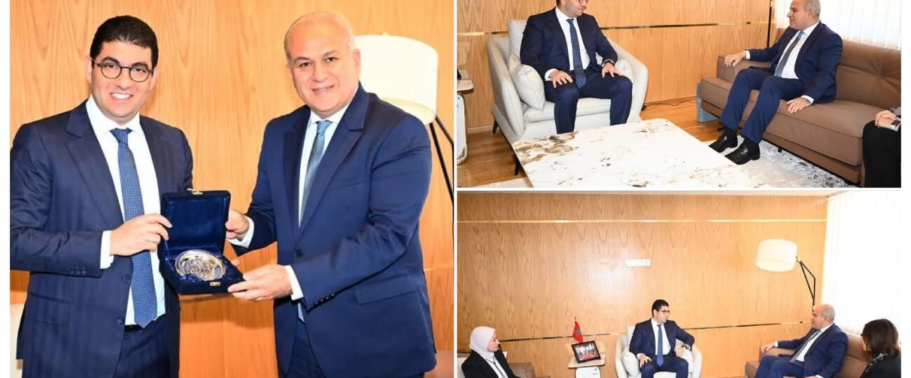 السفير المصري في الرباط يلتقي بوزير الشباب والثقافة المغربي