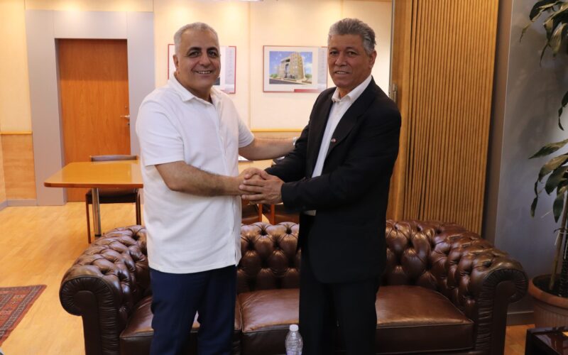 كركي يستقبل وفدًا من اتحاد نقابات عمّال فلسطين في لبنان