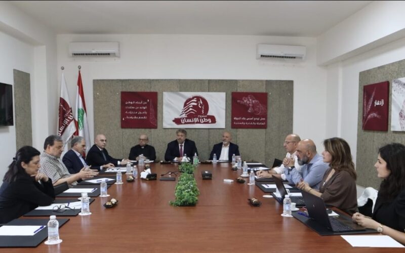 “وطن الإنسان”: الوقت حان لاقتناص فرصة الإنقاذ واللامركزيّة ستفرض حالها وتثمين لاقتراح قانون لانتخاب مجلس النواب ومجلس الشيوخ