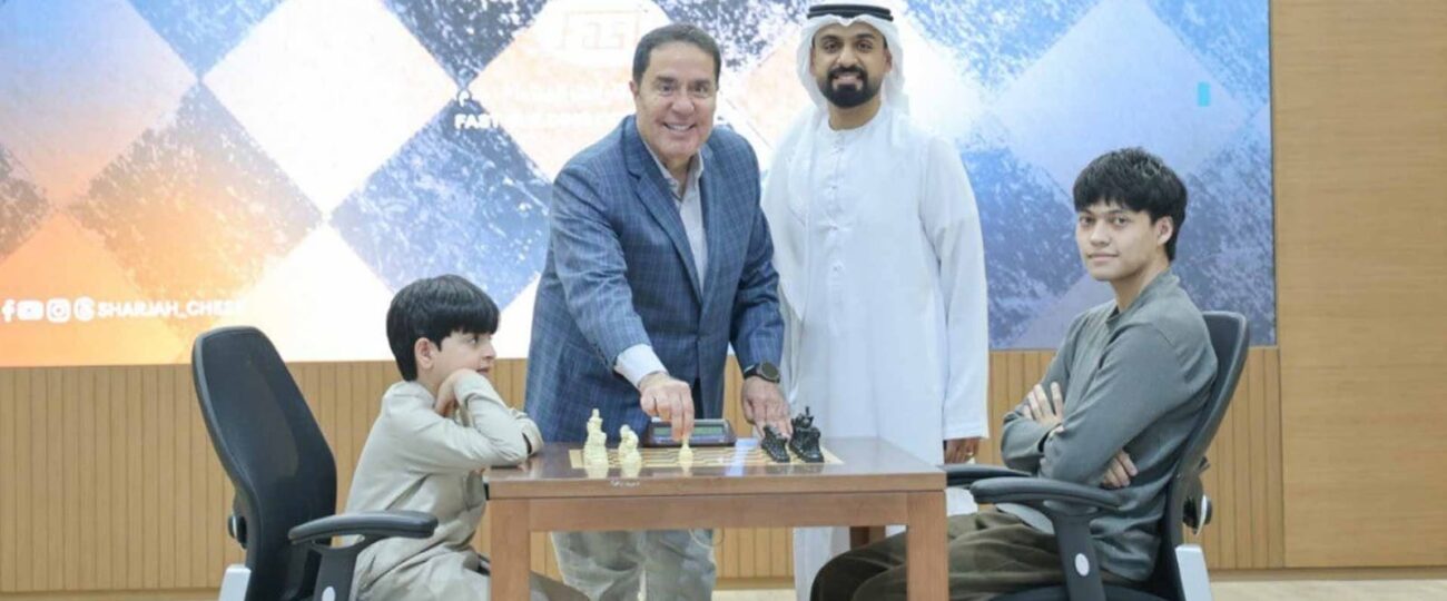 انطلاق “دولية فاست للشطرنج” في الشارقة بمشاركة 191لاعباً  من 15 دولة